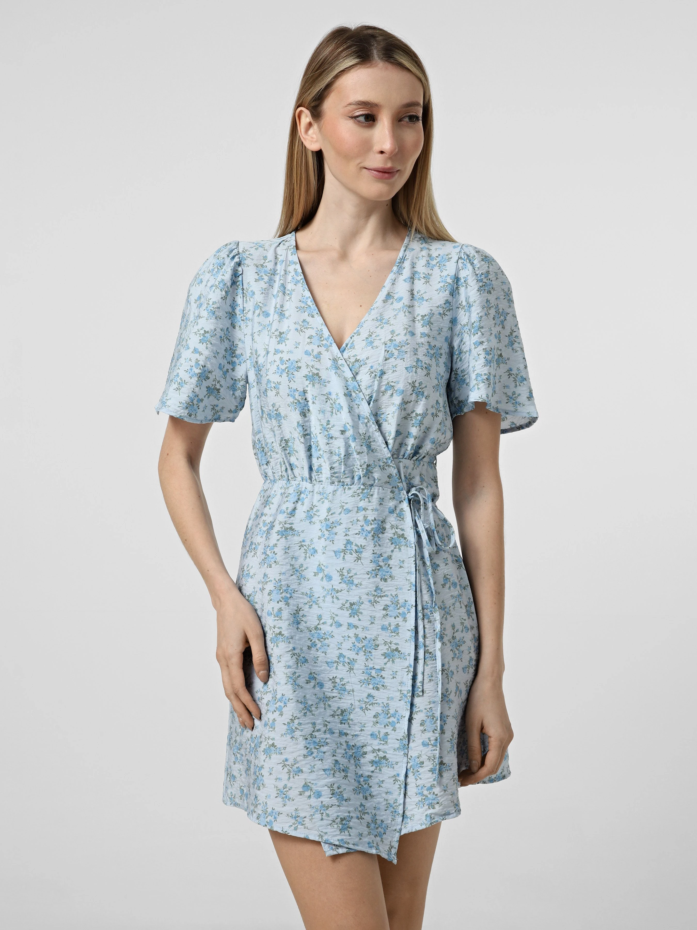 Жіноча Сукня міні Vero Moda JOSIE SS WRAP SHORT DRESS