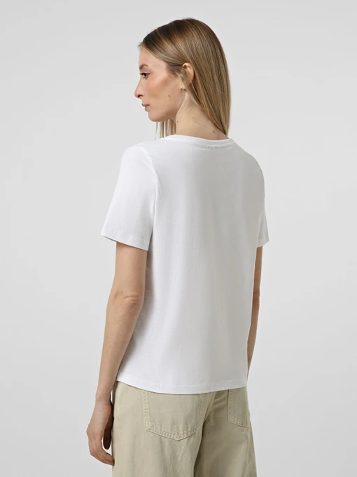 Бавовняна Жіноча Футболка Vero Moda PAULINA SS V-NECK T-SHIRT фото 3
