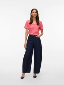 Футболки і поло Vero Moda PAULINA SS V-NECK T-SHIRT модель 10342926_Coral Paradise Футболки і поло Vero Moda PAULINA SS V-NECK T-SHIRT модель 10342926_Coral Paradise Фото