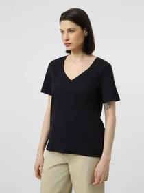 Футболки і поло Vero Moda PAULINA SS V-NECK T-SHIRT модель 10342926_Night Sky Футболки і поло Vero Moda PAULINA SS V-NECK T-SHIRT модель 10342926_Night Sky Фото