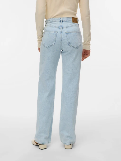 Бавовняні Жіночі Широкі джинси Vero Moda TESSA HR WIDE JEANS RA3052 GA фото 2