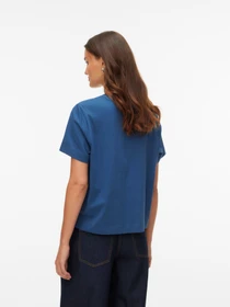Футболки і поло Vero Moda THEA METTE SS TOP модель 10346290_Dark Denim FLOWER LADY Фото