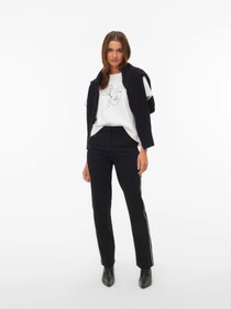Футболки и поло Vero Moda THEA METTE SS TOP модель 10346290_Snow White LEAF LADY Фото