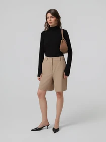 Шорты Vero Moda ZELDA HW LOOSE SHORTS модель 10259210_Silver Mink Фото