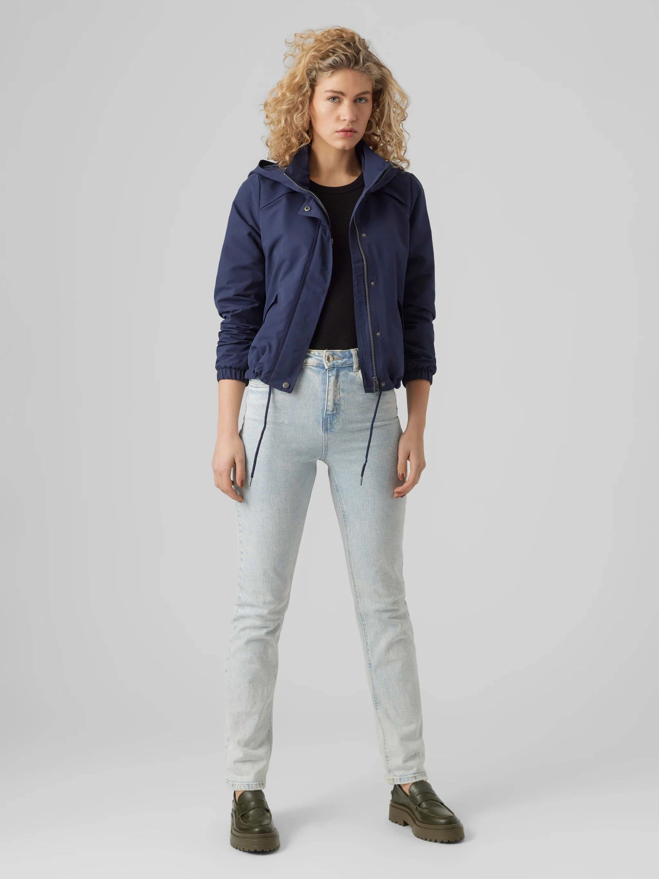 Куртки и дубленки Vero Moda ZOA SHORT PARKA модель 10278214_Navy Blazer Куртки и дубленки Vero Moda ZOA SHORT PARKA модель 10278214_Navy Blazer Фото