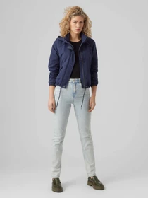 Куртки и дубленки Vero Moda ZOA SHORT PARKA модель 10278214_Navy Blazer Фото