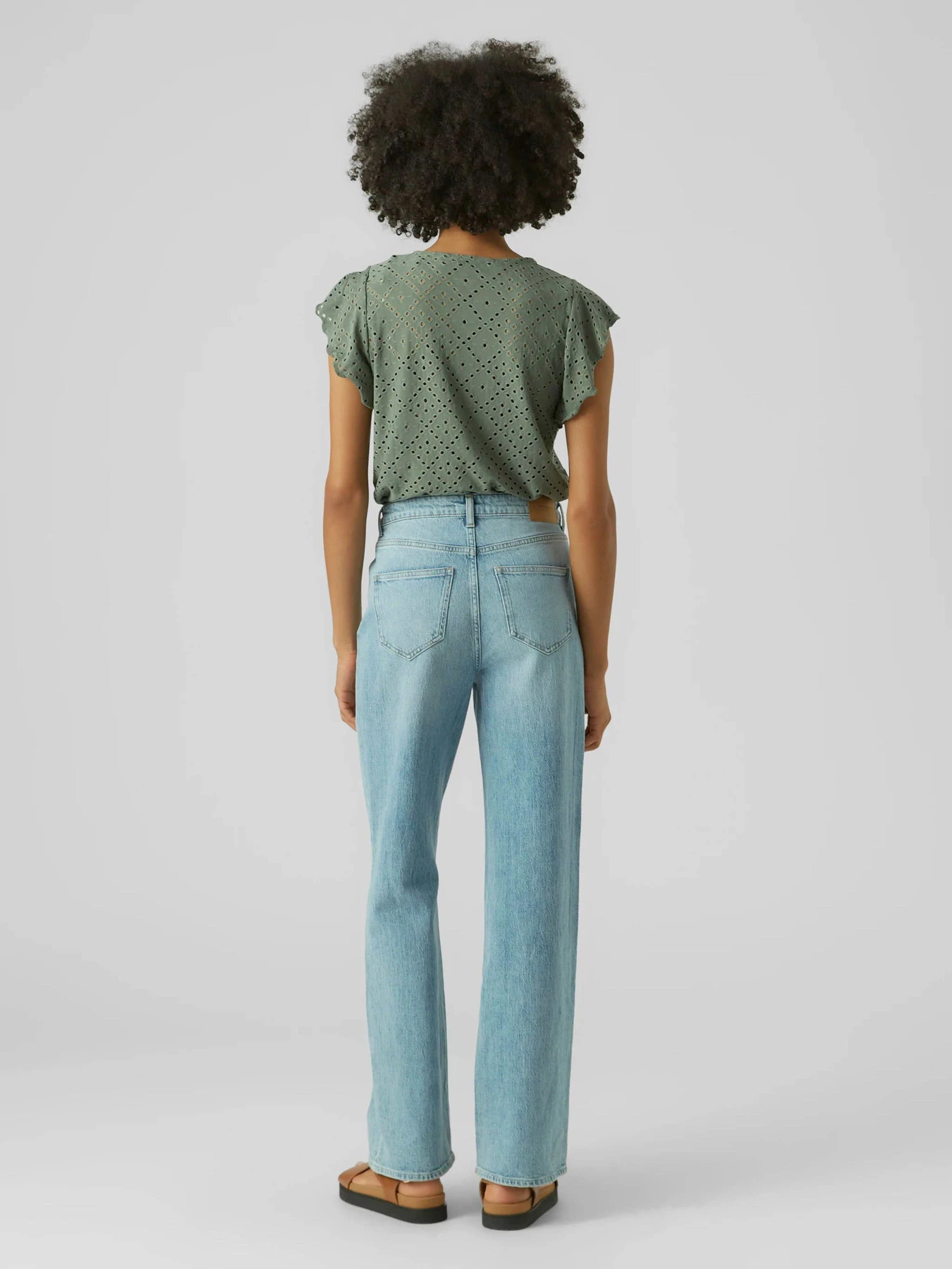 Футболки и поло Vero Moda TASSA SL FRILL TOP модель 10286067_Laurel Wreath Футболки и поло Vero Moda TASSA SL FRILL TOP модель 10286067_Laurel Wreath Фото