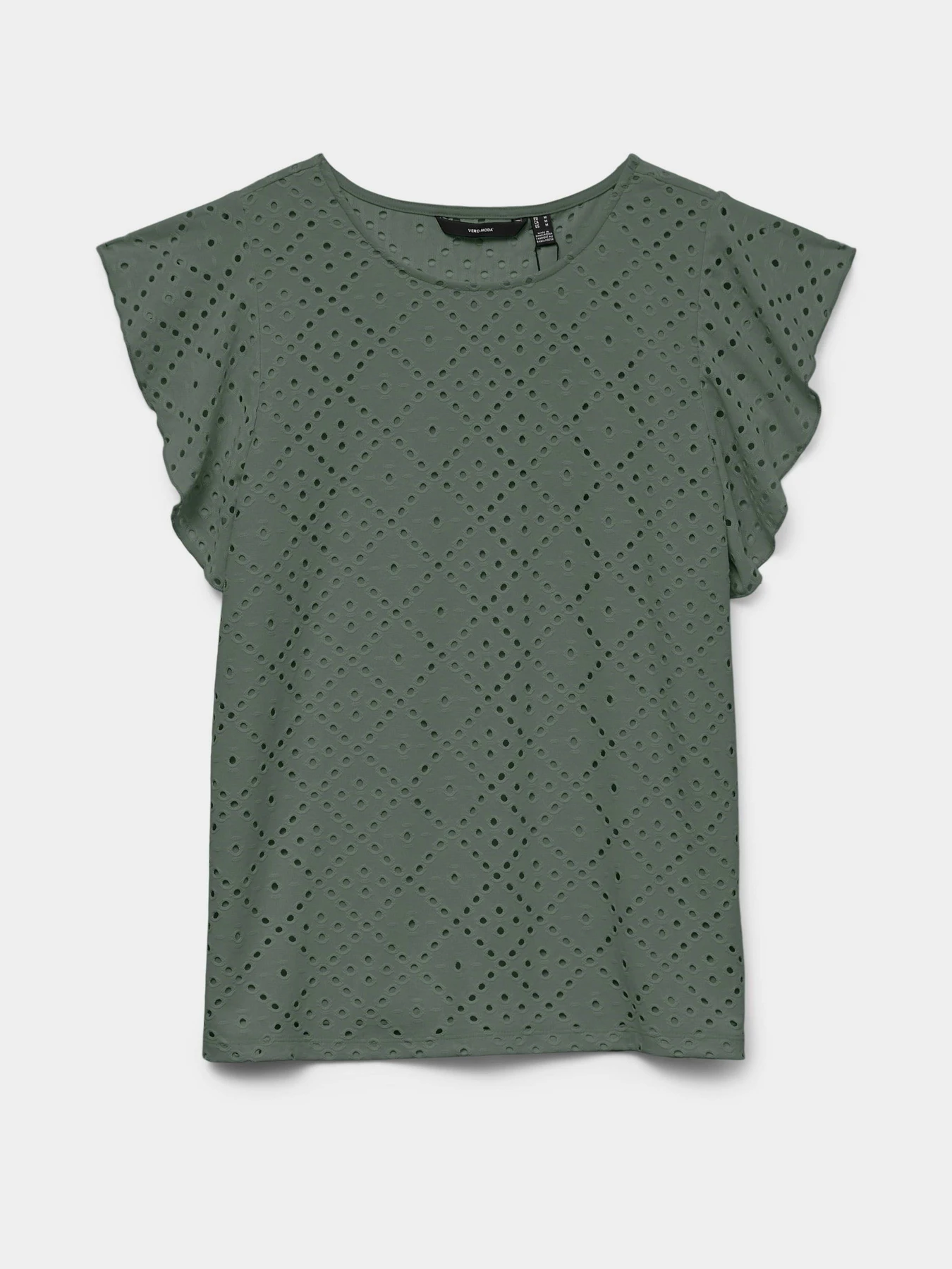 Футболки и поло Vero Moda TASSA SL FRILL TOP модель 10286067_Laurel Wreath Футболки и поло Vero Moda TASSA SL FRILL TOP модель 10286067_Laurel Wreath Фото