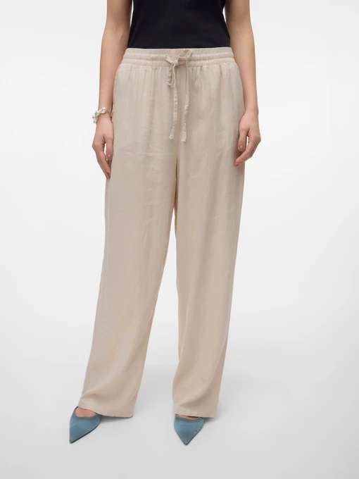 Штани Vero Moda LINN HW PANTS WVN модель 10305091_Moonbeam Фото