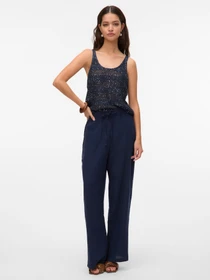 Штани Vero Moda LINN HW PANTS WVN модель 10305091_Navy Blazer Фото