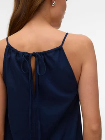 Платья Vero Moda JESMILO CALF SINGLET DRESS модель 10340519_Navy Blazer Фото