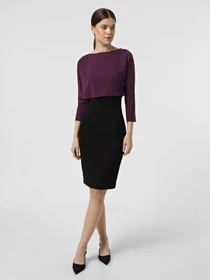 Платья Vero Moda модель 31637C507092_фіолетовий з чорним Фото