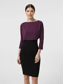 Платья Vero Moda модель 31637C507092_фіолетовий з чорним Фото
