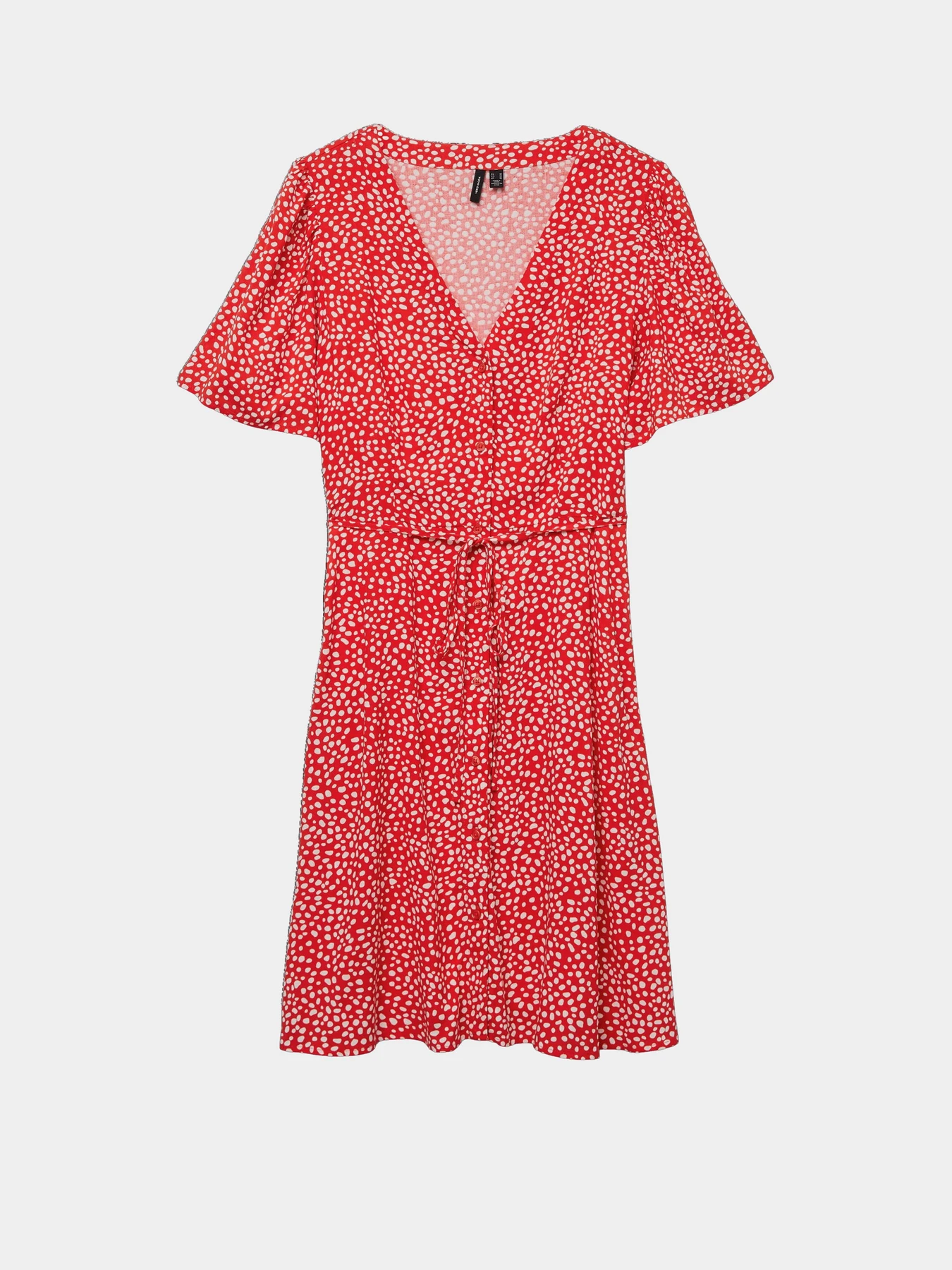Сукні Vero Moda ALBA SS SHORT DRESS модель 10292845_Fiery Red Joey Dot Фото