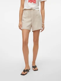 Шорти Vero Moda MYMILO HW PAPERBAG SHORTS модель 10303668_Silver Lining Фото