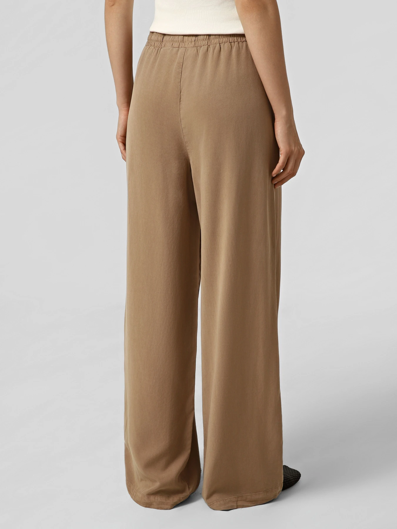 Штани Vero Moda BREE HW LONG LOOSE TENCEL PANT модель 10304898_Silver Mink Фото
