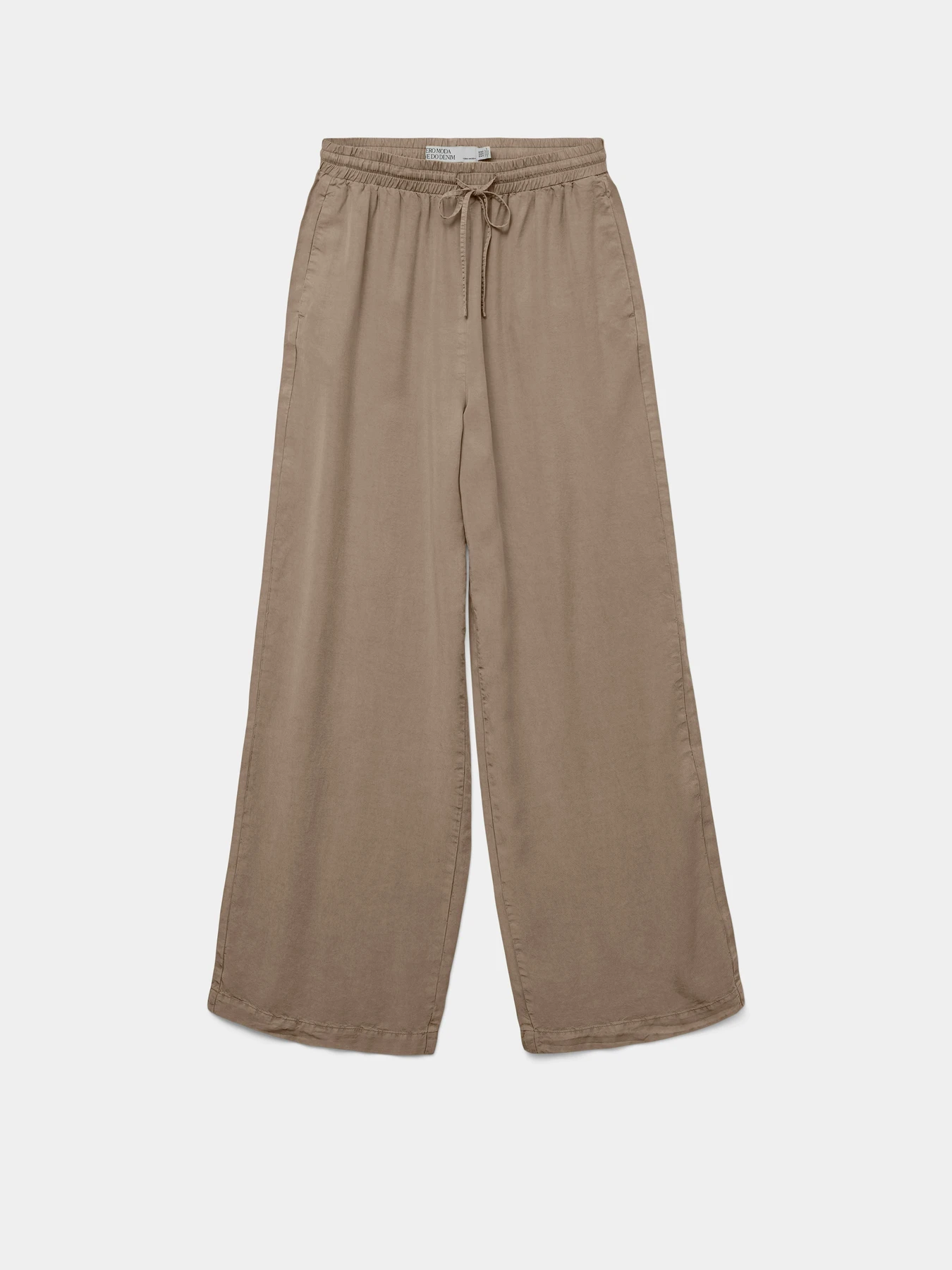 Брюки Vero Moda BREE HW LONG LOOSE TENCEL PANT модель 10304898_Silver Mink Фото