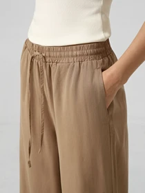 Штани Vero Moda BREE HW LONG LOOSE TENCEL PANT модель 10304898_Silver Mink Фото