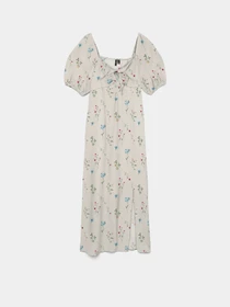 Платья Vero Moda JOSIE 2/4 TIE ANKLE DRESS модель 10341593_Birch Bina Фото