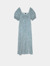 Платья Vero Moda JOSIE 2/4 TIE ANKLE DRESS модель 10341593_Cashmere Blue Blue molly Фото