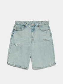 Шорты Vero Moda HADLEY MR BERMUDA DENIM  SHORT модель 10342092_Light Blue Denim Фото