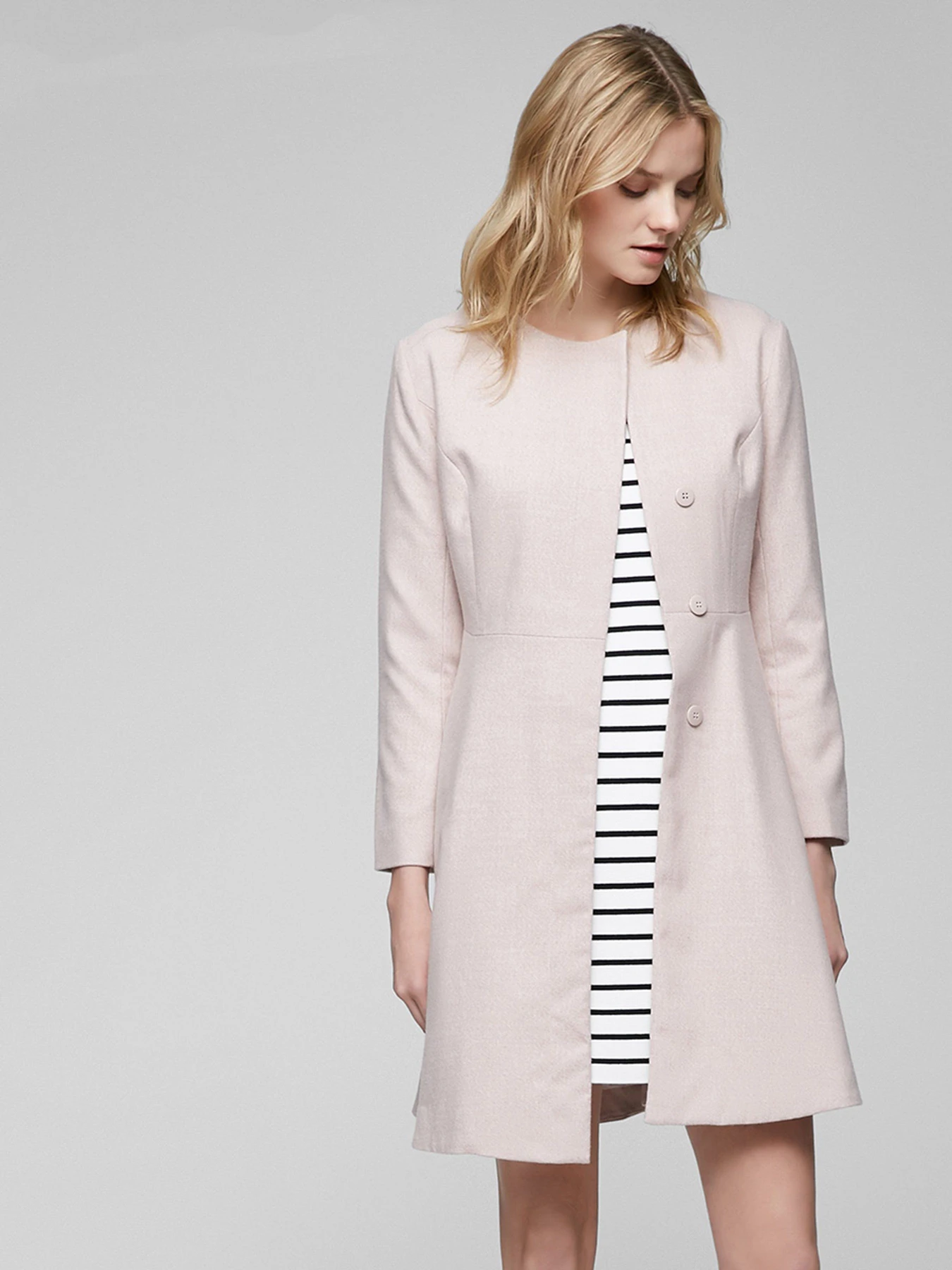 Пальто и плащи Vero Moda модель 317109501C15_с.персиковий Фото