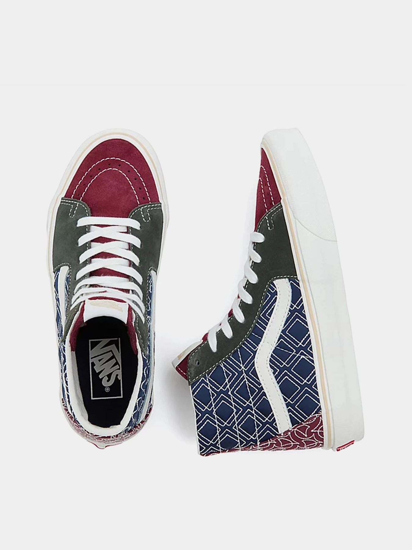 Кеды Vans Sk8-Hi Tapered модель VN0009QPBO51 Кеды Vans Sk8-Hi Tapered модель VN0009QPBO51 Фото
