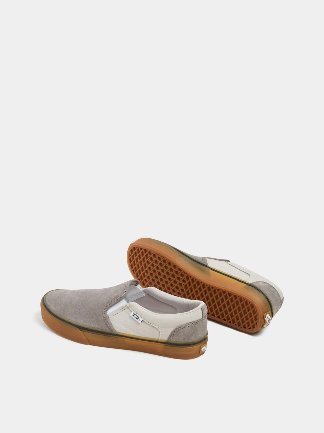 Слипоны и мокасины Vans Asher модель VN000CSNGRY1 Слипоны и мокасины Vans Asher модель VN000CSNGRY1 Фото