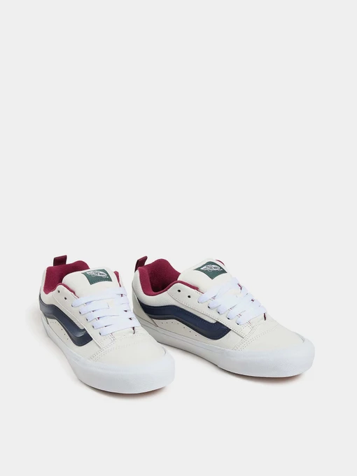 Шкіряні Жіночі Кеди низькі Vans Knu Skool фото 3