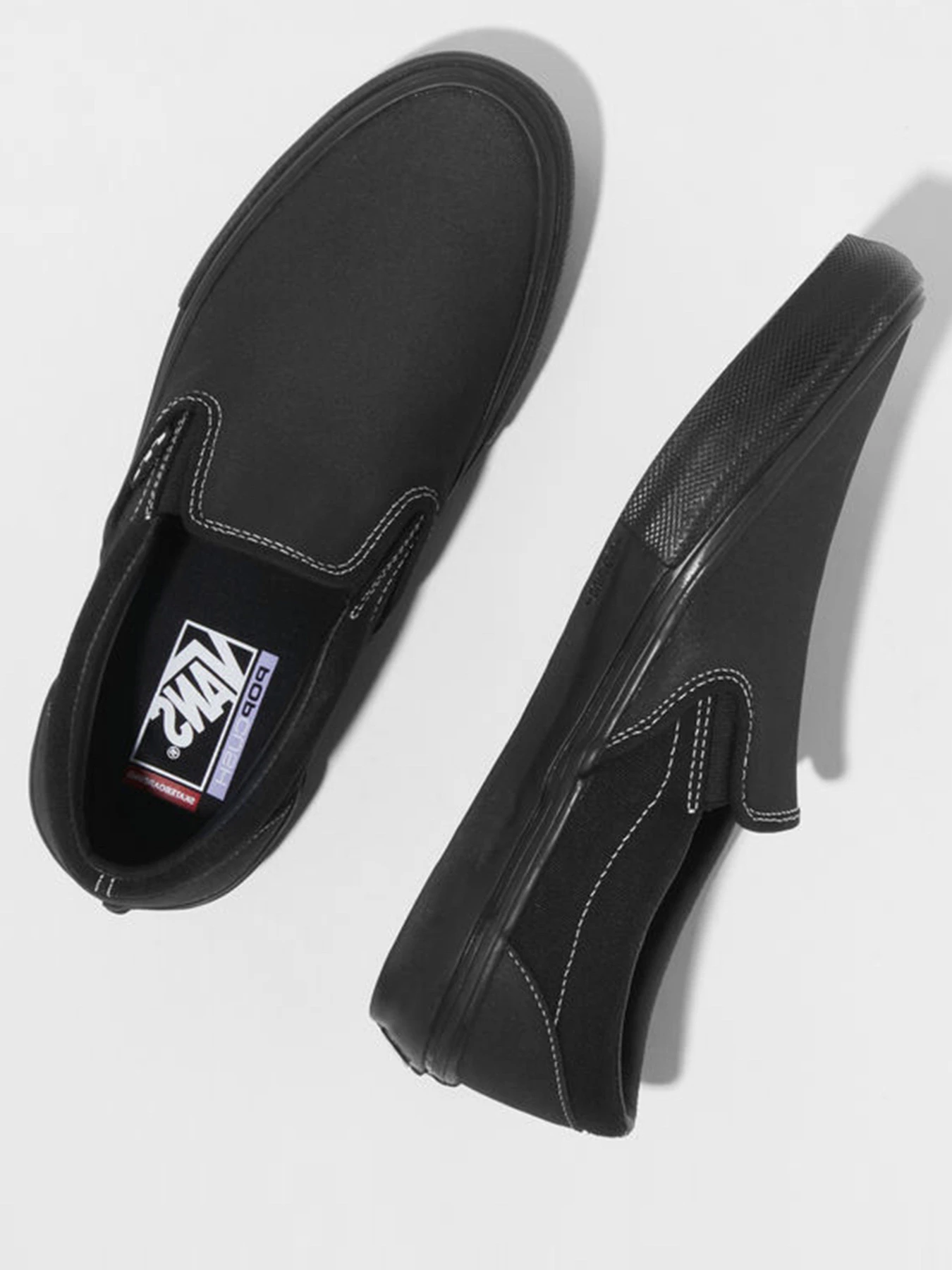 Сліпони та мокасини Vans Skate Slip-On модель VN0A5FCABLK1 Фото