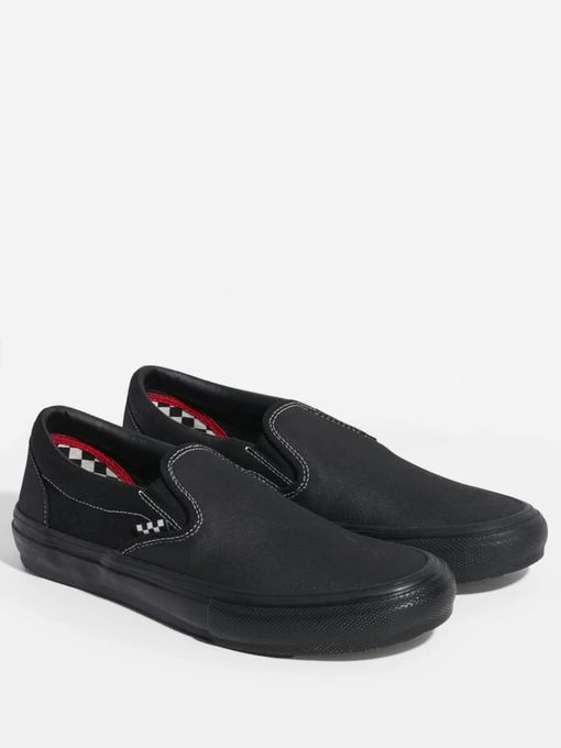 Слипоны и мокасины Vans Skate Slip-On модель VN0A5FCABLK1 Фото
