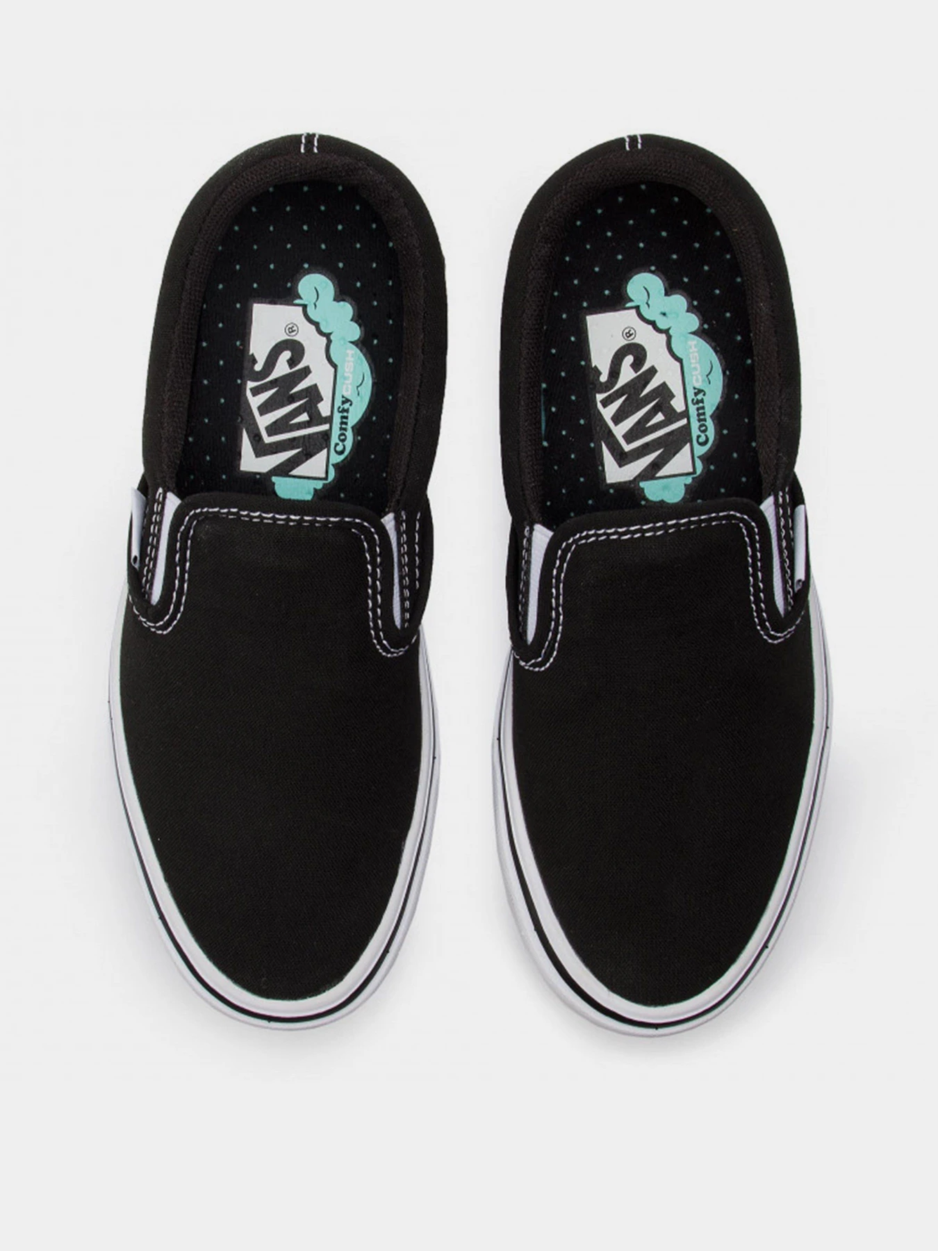 Слипоны и мокасины Vans Classic ComfyCush Slip-On модель VN0A3WMDVNE1 Фото