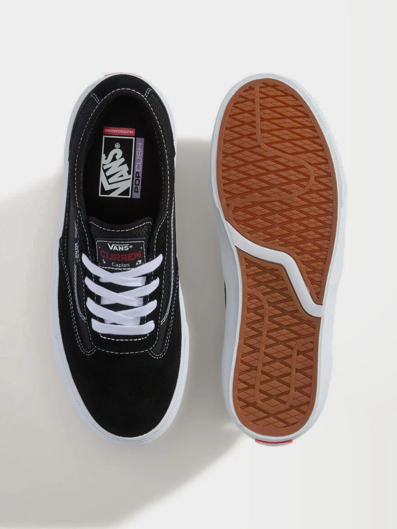 Кеды Vans SKATE CURREN CAPLES модель VN000D85BZW1 Кеды Vans SKATE CURREN CAPLES модель VN000D85BZW1 Фото