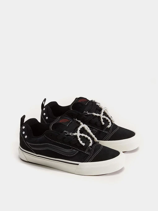 Шкіряні Жіночі Кеди низькі Vans KNU SKOOL фото 3