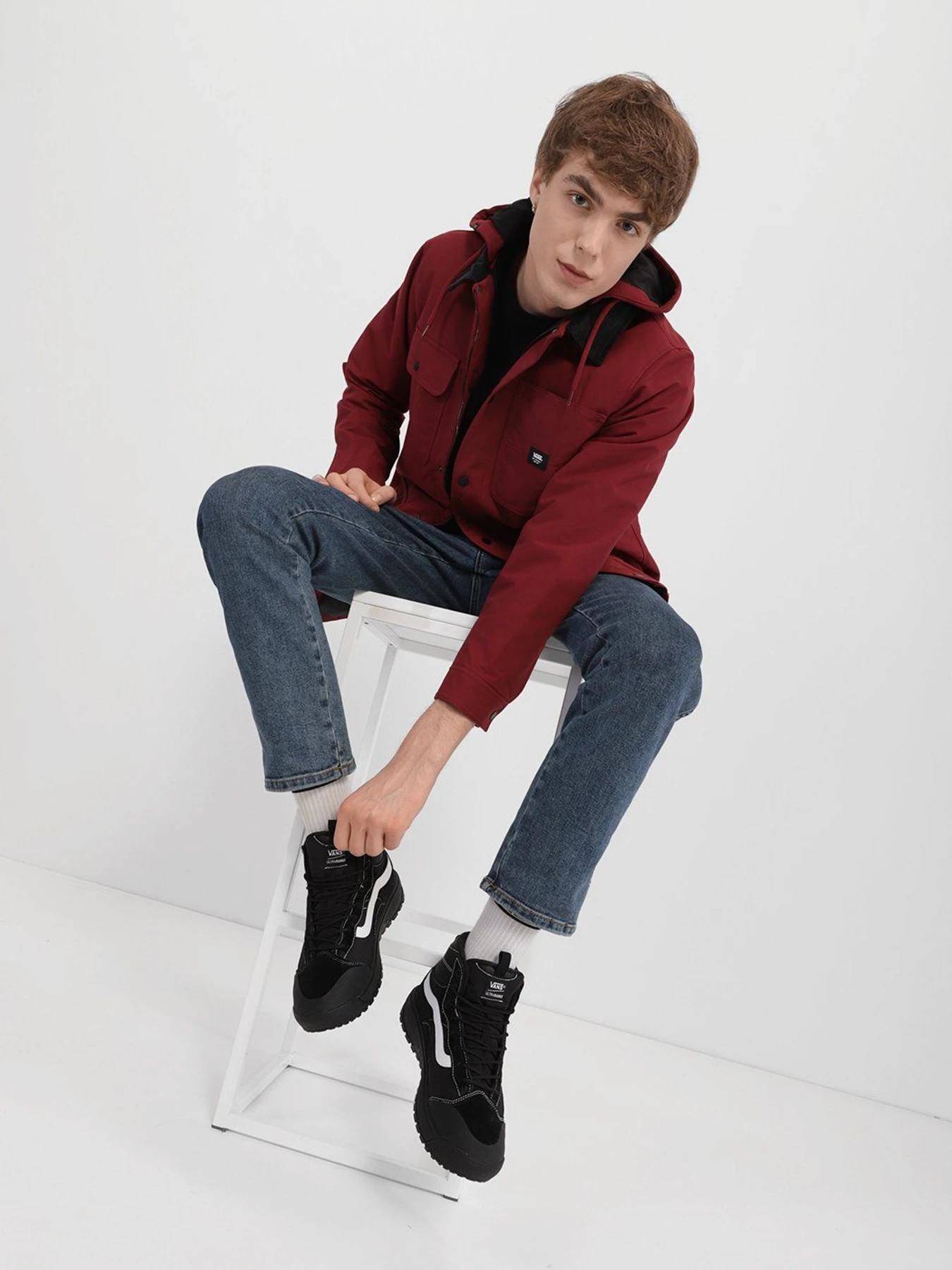 Ботинки и сапоги Vans Ultrarange Exo Hi Mte-1 модель VN0A5KS5BKA1 Ботинки и сапоги Vans Ultrarange Exo Hi Mte-1 модель VN0A5KS5BKA1 Фото