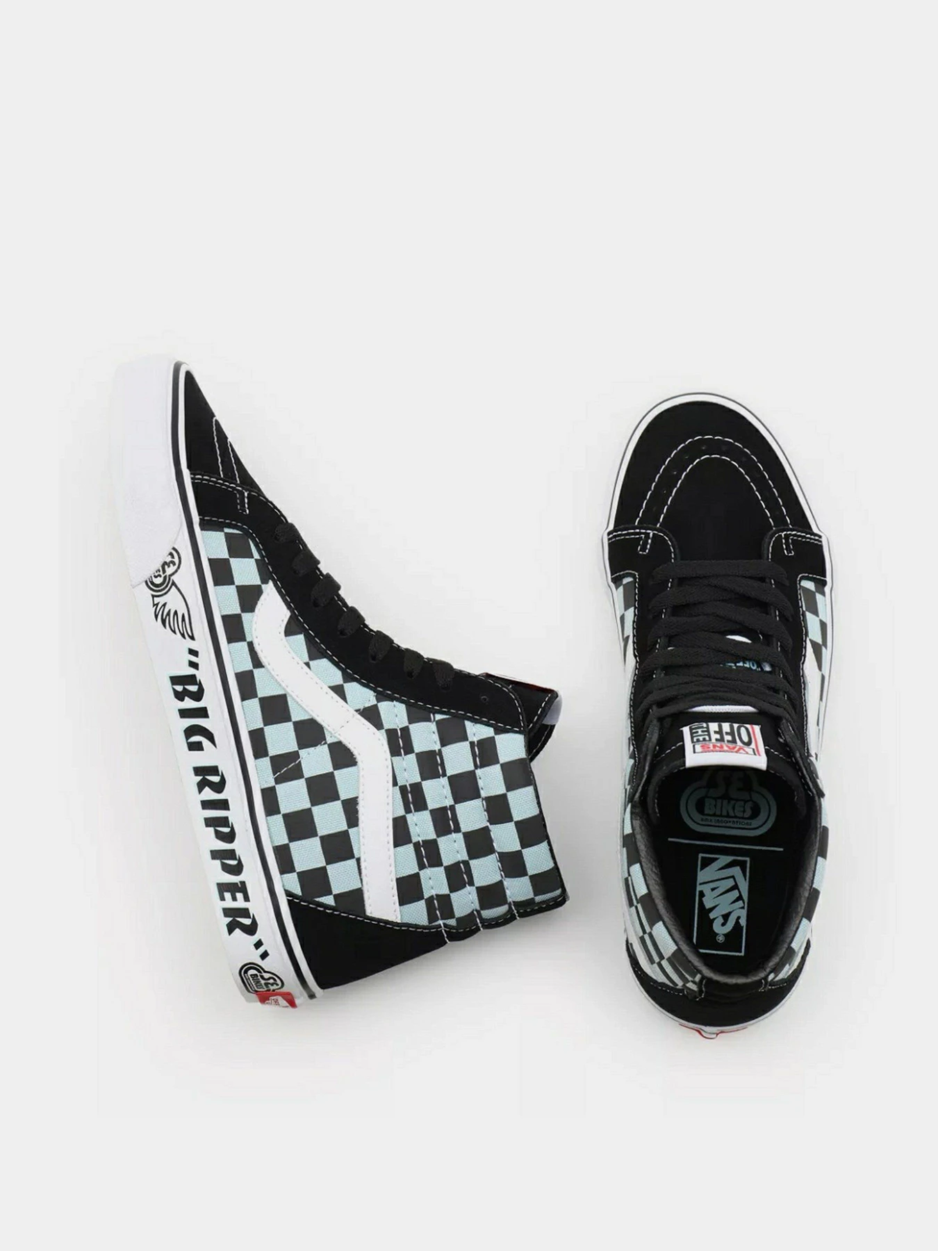 Кеды Vans x SE Bikes Sk8-Hi Reissue модель VN0A4BV8A0E1 Кеды Vans x SE Bikes Sk8-Hi Reissue модель VN0A4BV8A0E1 Фото