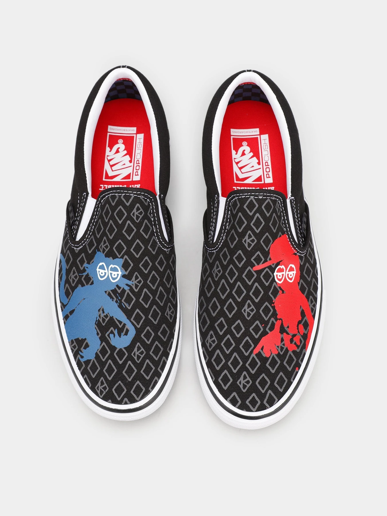 Слипоны и мокасины Vans Krooked By Natas модель VN0A5FCAAPM1 Слипоны и мокасины Vans Krooked By Natas модель VN0A5FCAAPM1 Фото