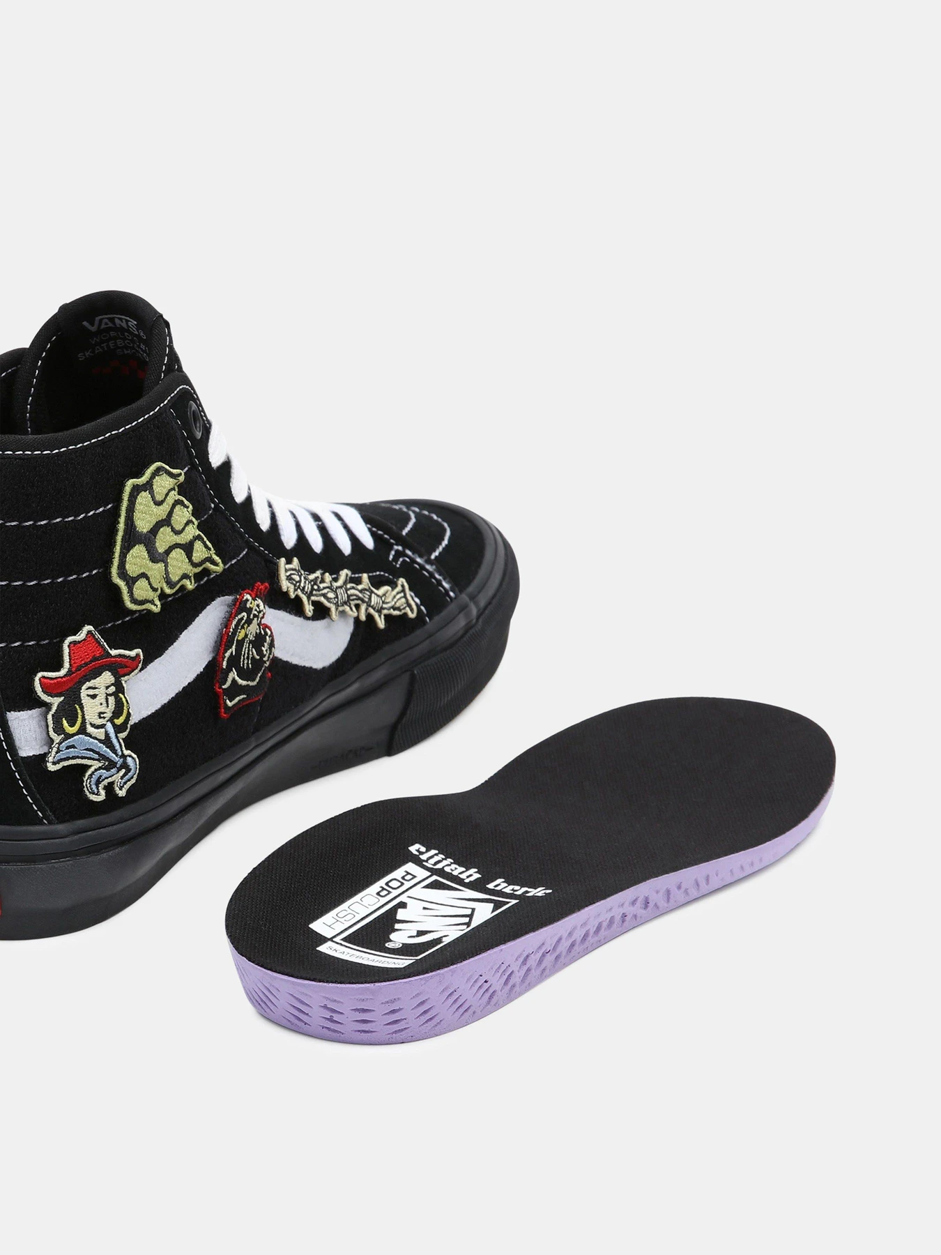Кеды Vans Elijah Berle Skate Sk8-Hi Decon модель VN0A5KYBBKA1 Фото