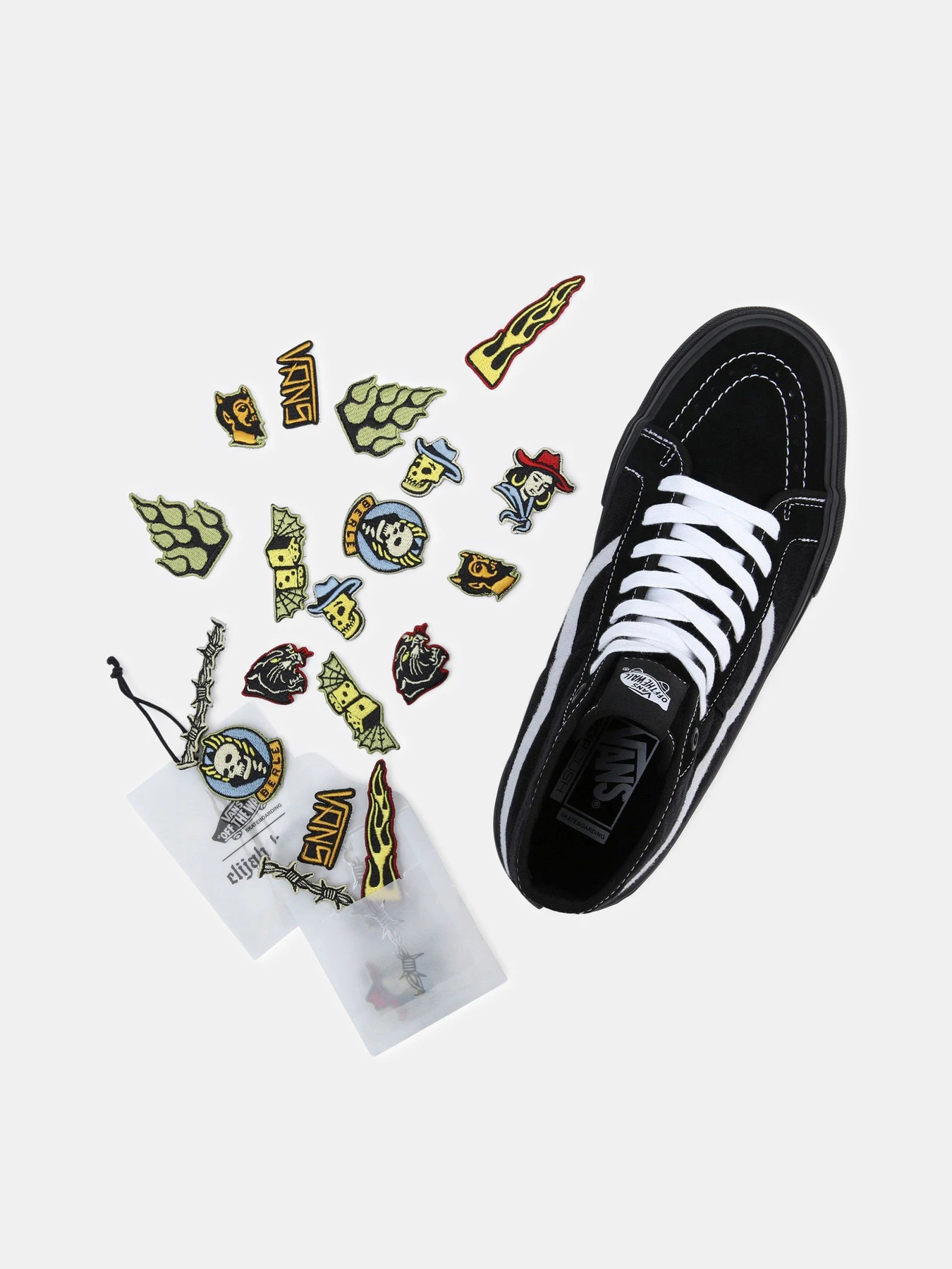 Кеды Vans Elijah Berle Skate Sk8-Hi Decon модель VN0A5KYBBKA1 Фото