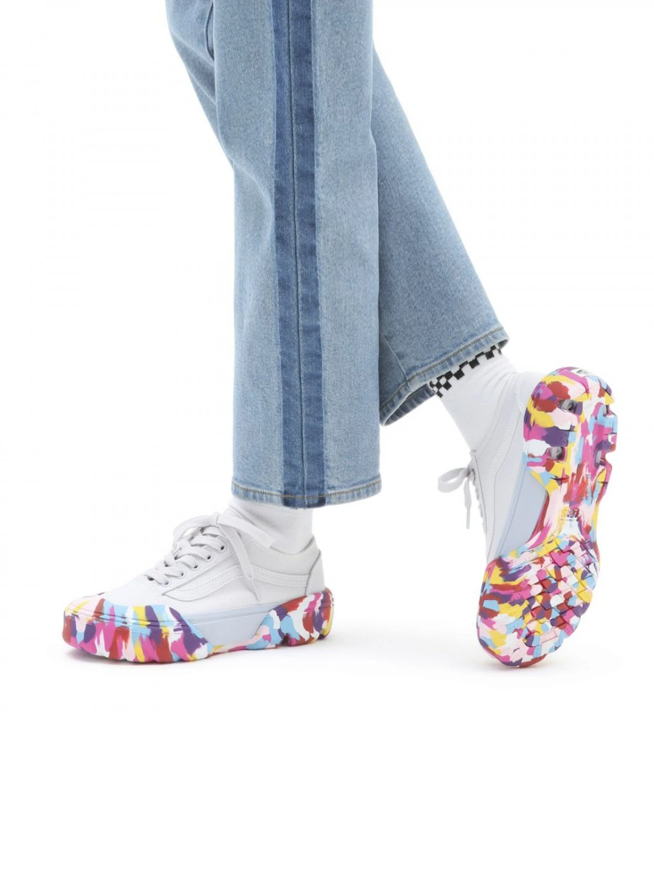 Кеды Vans Old Skool Tapered Modular модель VN0A4BVPBDS1 Кеды Vans Old Skool Tapered Modular модель VN0A4BVPBDS1 Фото