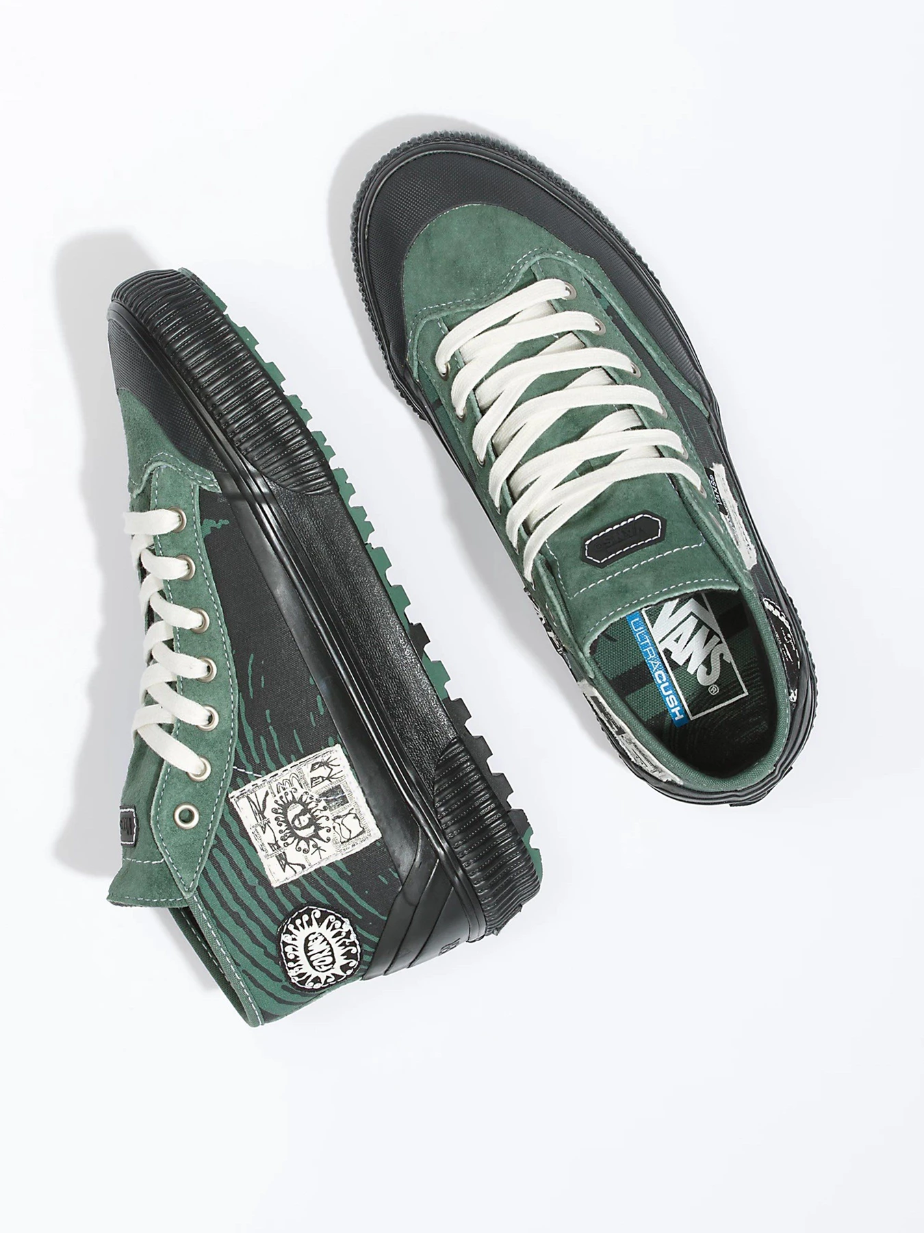 Кеды Vans Destruct Mid Mte-1 модель VN0A5KQUGRN1 Кеды Vans Destruct Mid Mte-1 модель VN0A5KQUGRN1 Фото