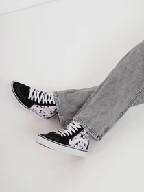 Кеды Vans Sk8-Hi Hibiscus Check модель VN0007NSBLK1 Фото