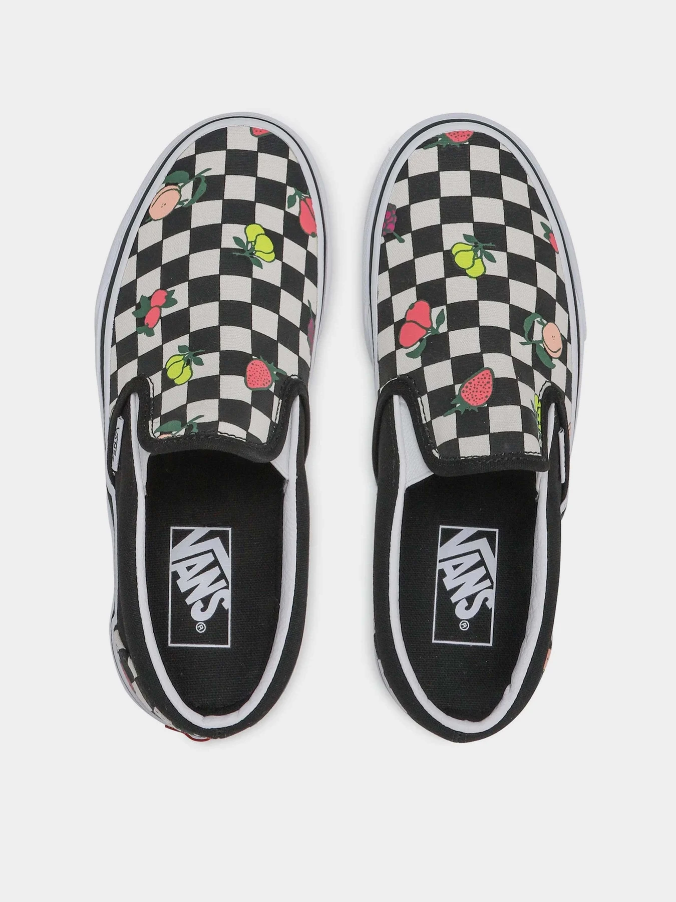 Слипоны и мокасины Vans Classic Fruit Checkerboard модель VN0A5JLXMCG1 Слипоны и мокасины Vans Classic Fruit Checkerboard модель VN0A5JLXMCG1 Фото