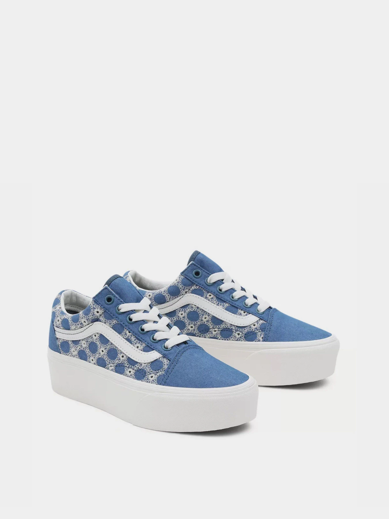Кеди Vans Old Skool модель VN0A7Q5MBLU1 Кеди Vans Old Skool модель VN0A7Q5MBLU1 Фото