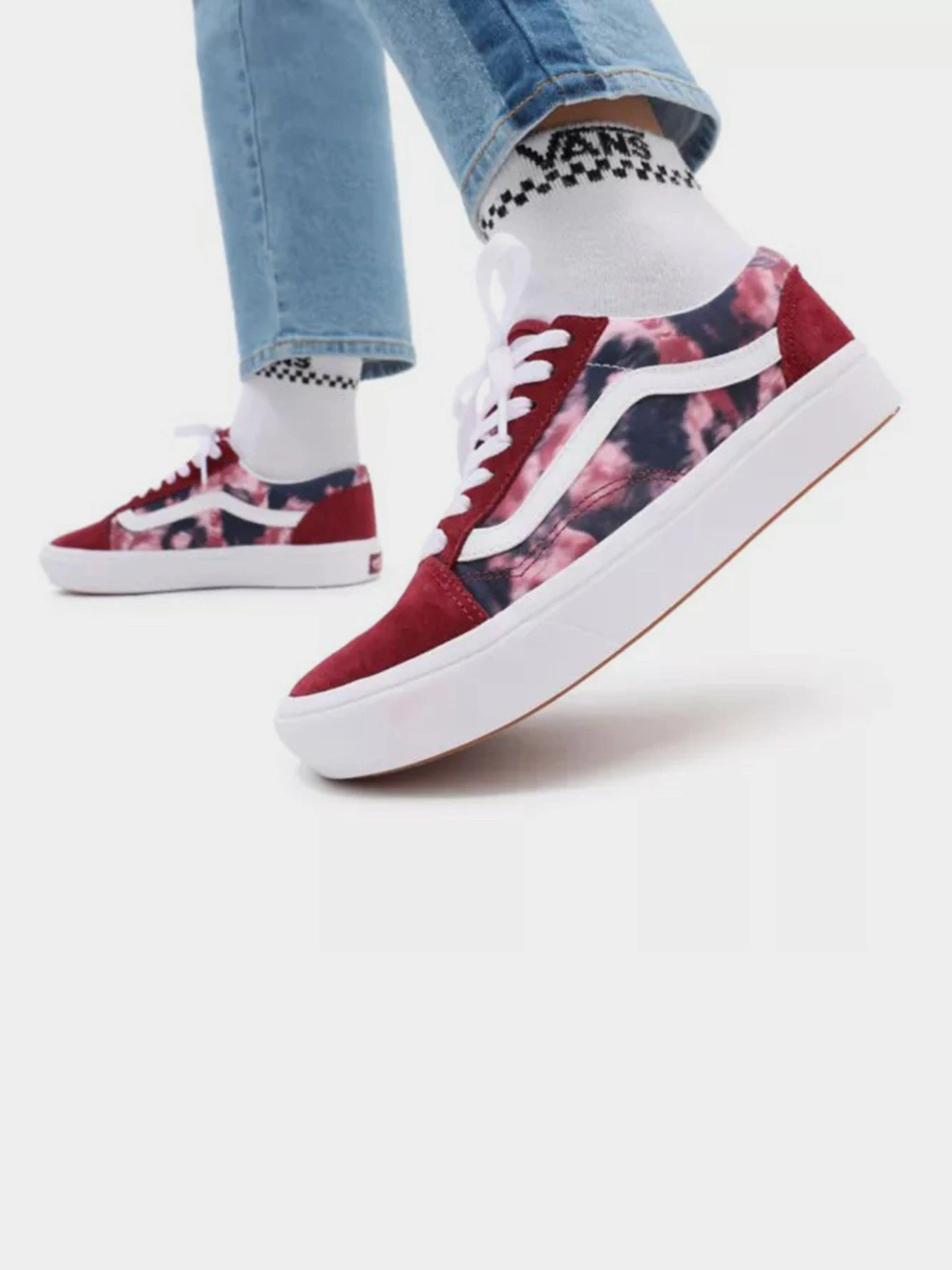 Кеди Vans Grunge Wash Comfycush Old Skool модель VN0A5DYC9JZ1 Кеди Vans Grunge Wash Comfycush Old Skool модель VN0A5DYC9JZ1 Фото