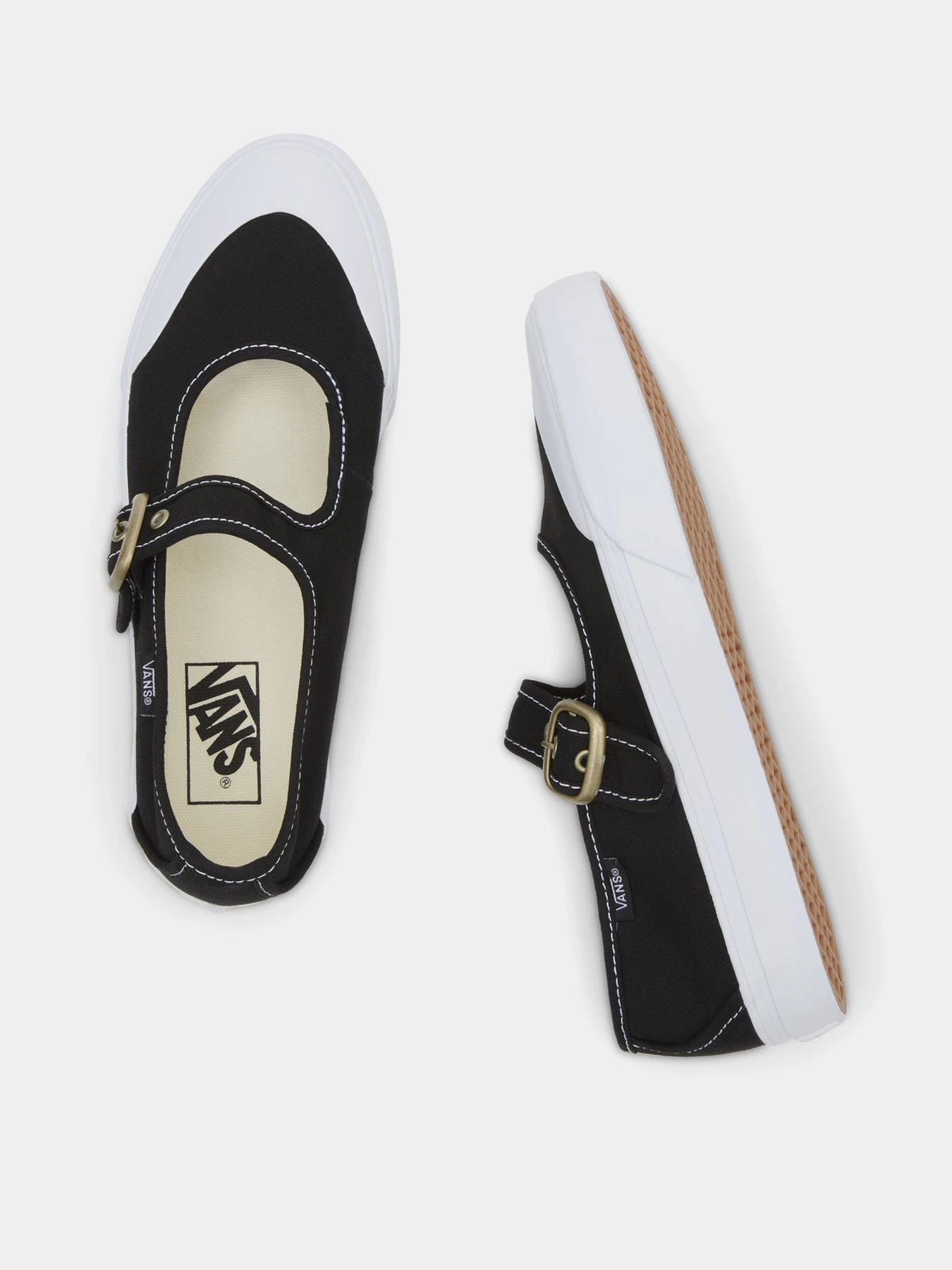 Туфли и лоферы Vans Mary Jane модель VN000CRR6BT1 Туфли и лоферы Vans Mary Jane модель VN000CRR6BT1 Фото
