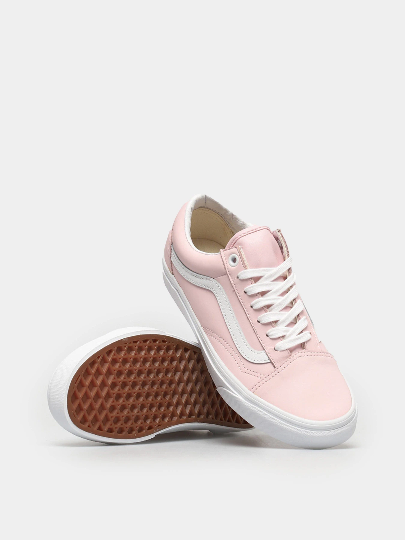 Кеды Vans Leather Old Skool модель VN0A3WKT4Q41 Фото