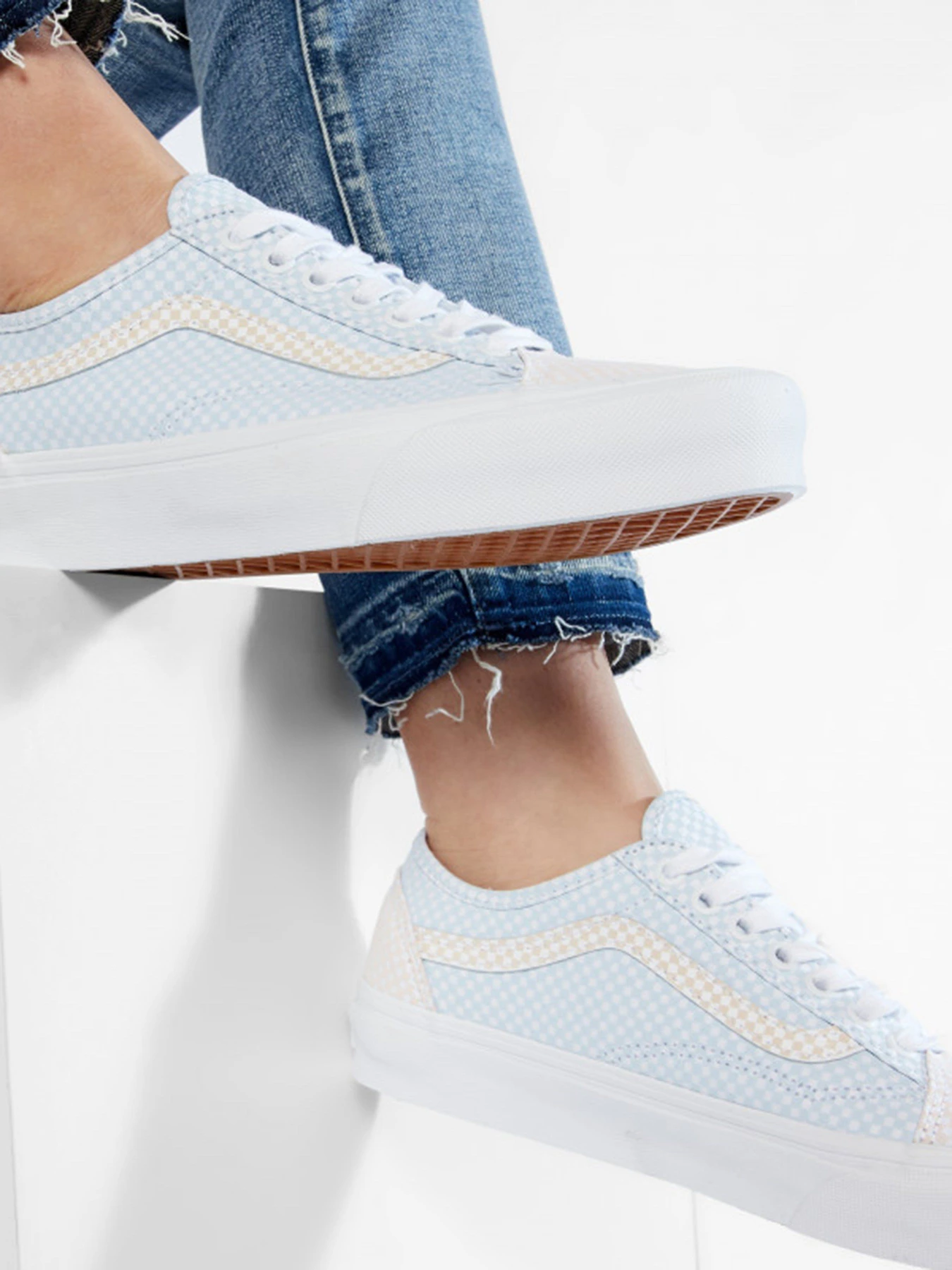Кеды Vans Pastel Checkerboard Old Skool Tapered модель VN0A54F44TZ1 Кеды Vans Pastel Checkerboard Old Skool Tapered модель VN0A54F44TZ1 Фото