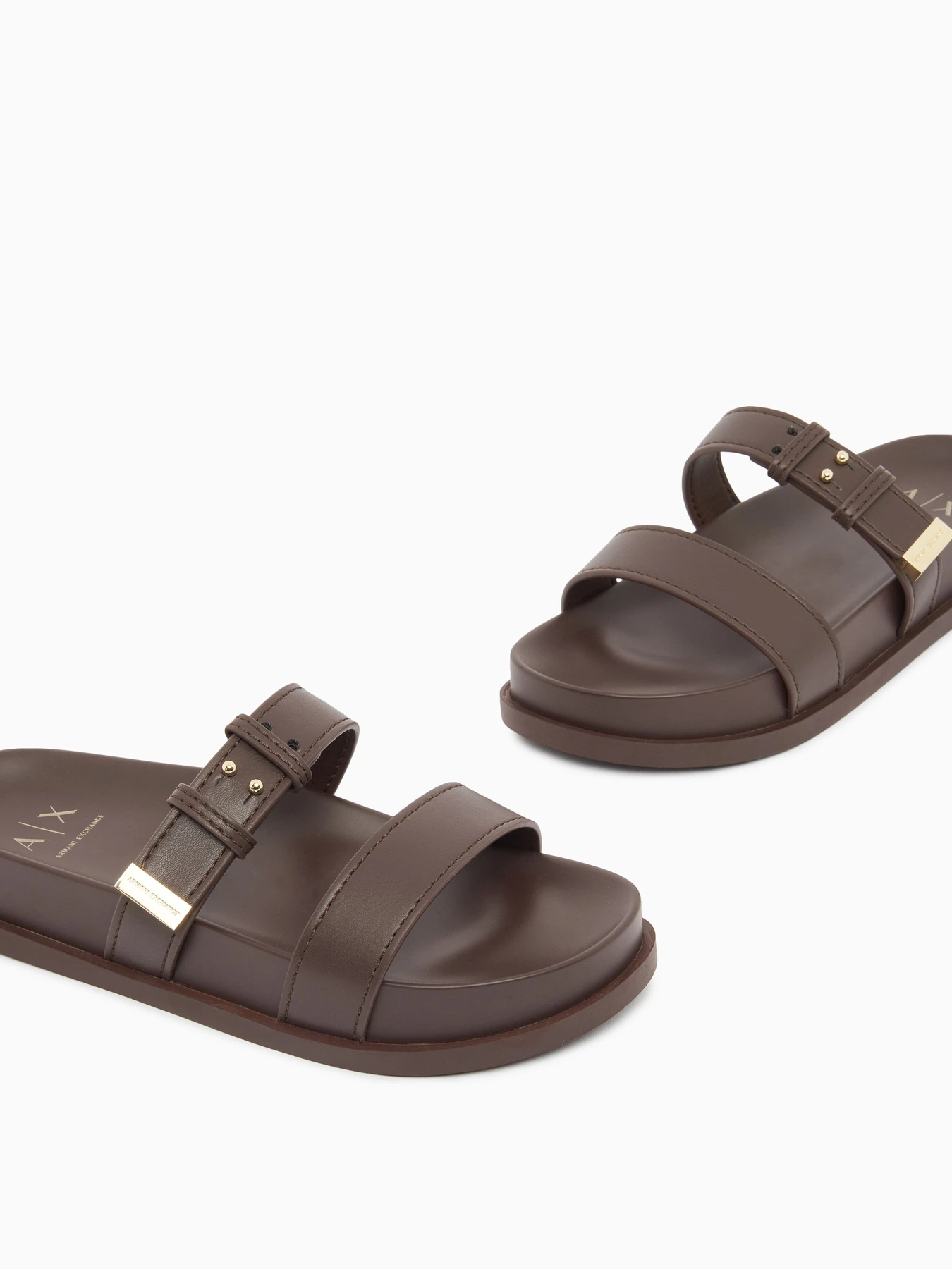 Шлёпанцы Armani Exchange модель XW002575-AF21266-U6018 Шлёпанцы Armani Exchange модель XW002575-AF21266-U6018 Фото
