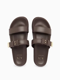 Шлёпанцы Armani Exchange модель XW002575-AF21266-U6018 Фото